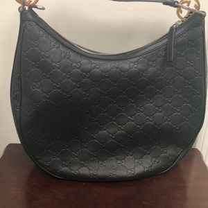 Gucci Leather Shoulder Bag